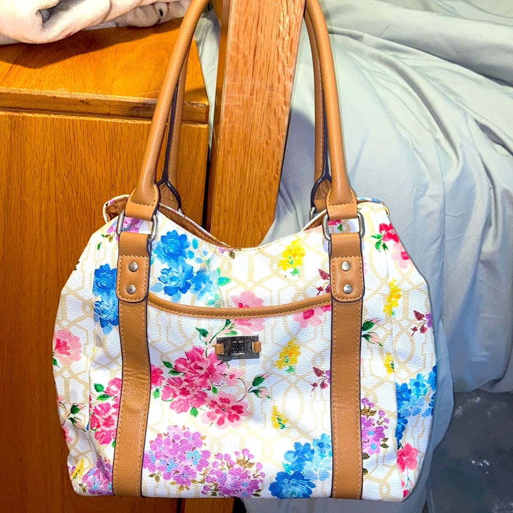 Floral purse